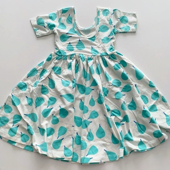 Alice And Ames short sleeve ballet dress in Perfect Pear 7 Years - Picture 6 of 8